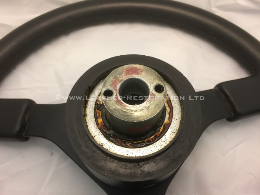 Leather Restoration - Momo Lotus 'Handling By Lotus' steering